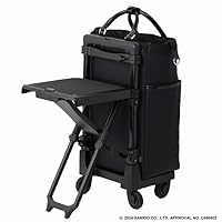 美品　高級感　BON JAPONE スワニー　キャリーバッグ　レザー　ブラック 美品 高級感 BON JAPONE スワニー キャリーバッグ レザー